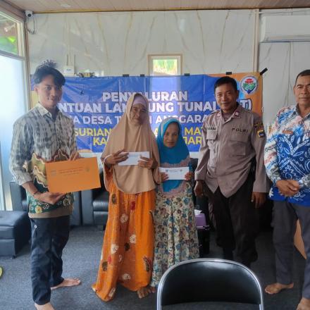 Pemerintah Desa Surian adakan Penyaluran Bantuan Langsung Tunai Triwulan 2